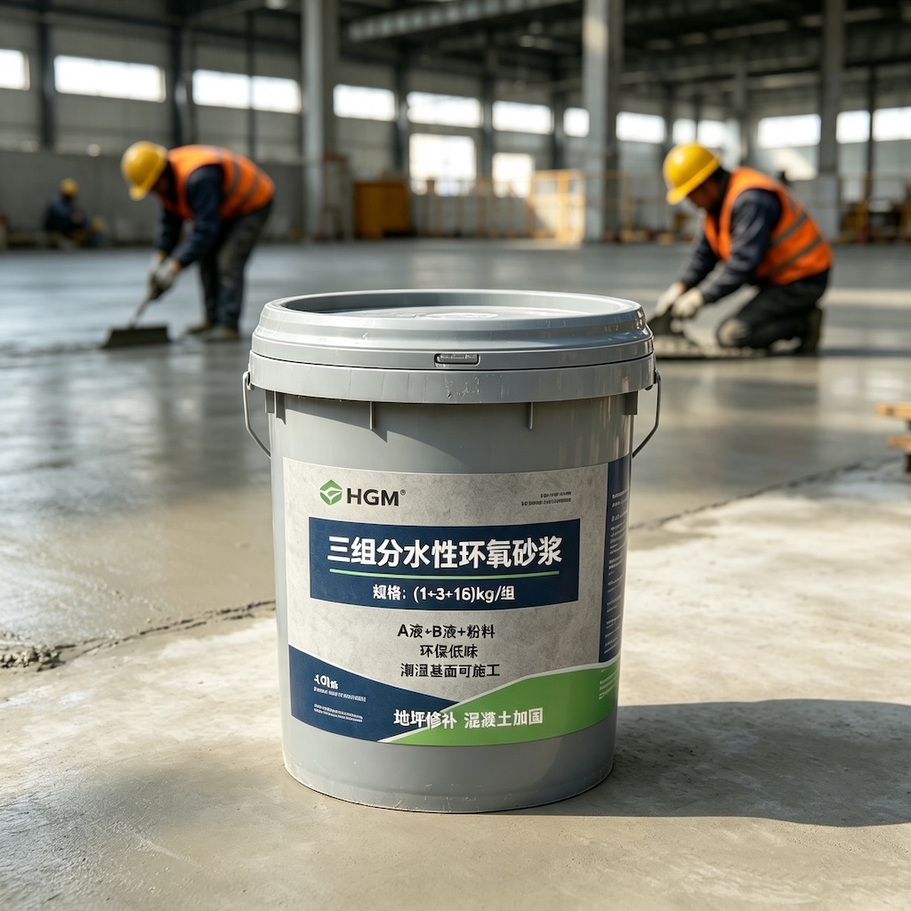 美姑三组份水性环氧砂浆